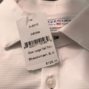 Mizzen + Main Blackman 3.0 White solid  LG Tall